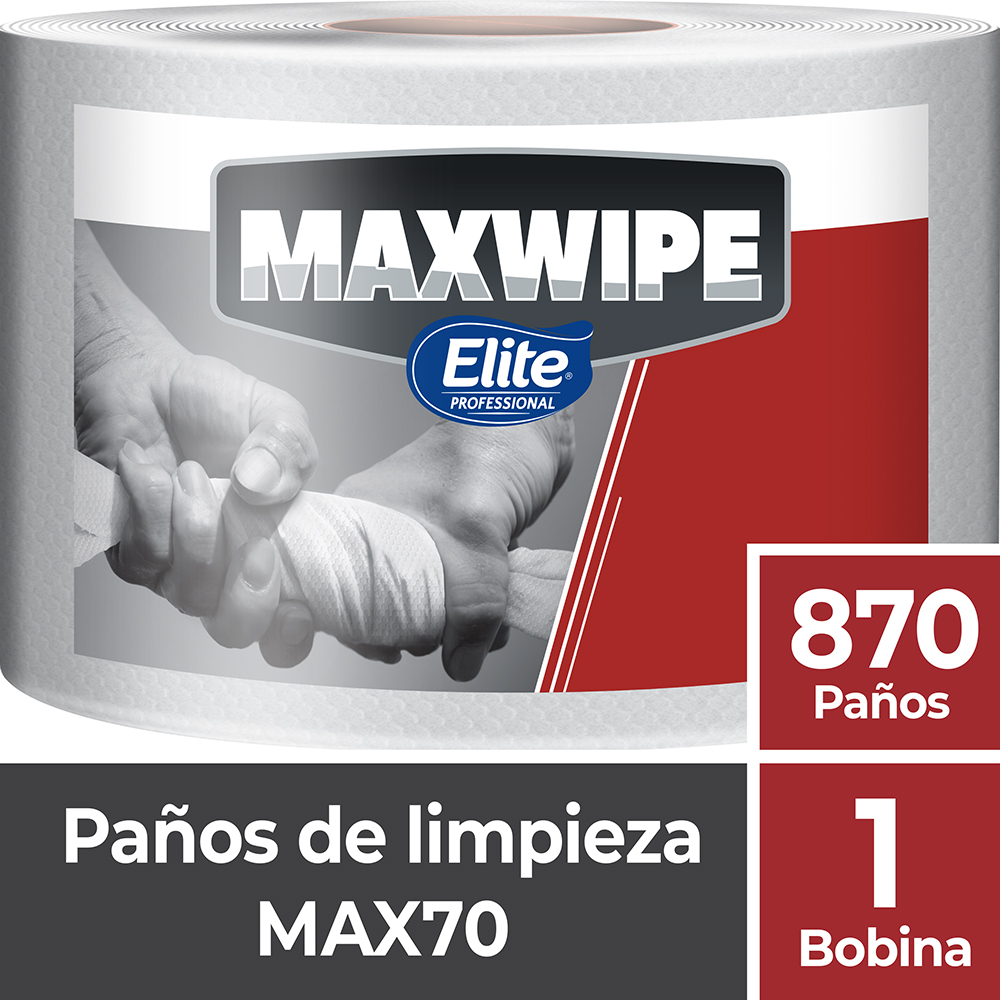 Paños Maxwipe Multiuso Bobina x870