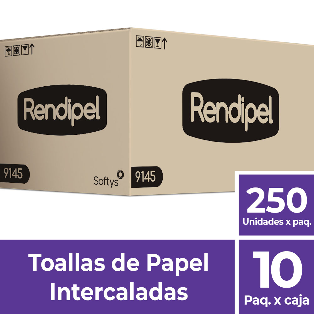 Toallas de papel intercaladas Rendipel