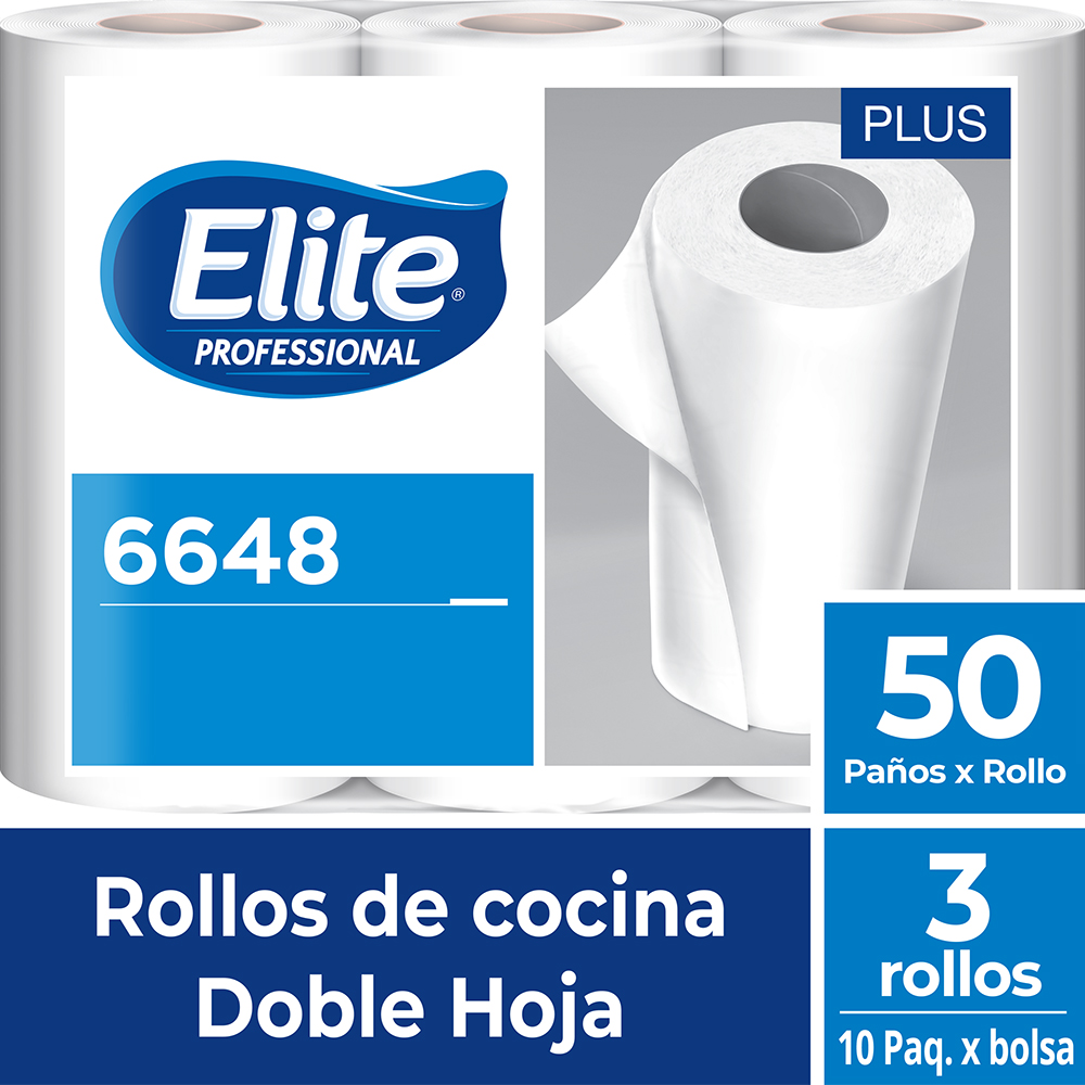 Rollo de Cocina Doble Hoja PLUS