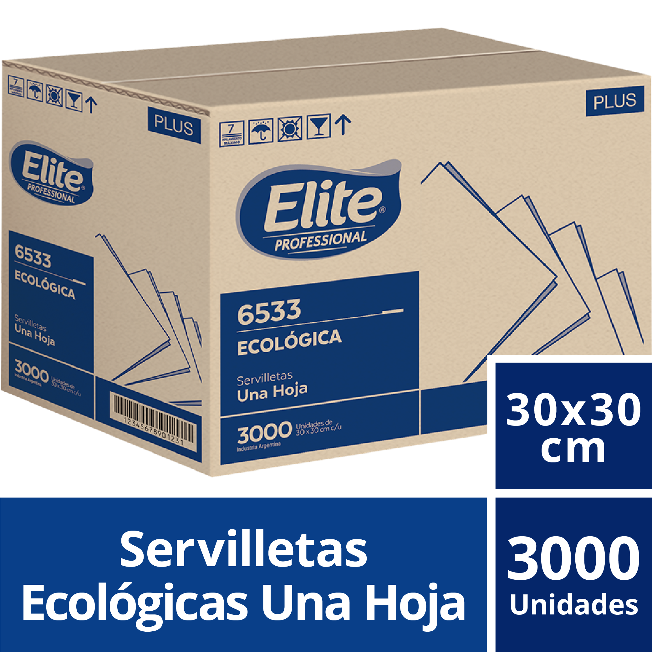 Línea Ecológica Servilletas Plus 