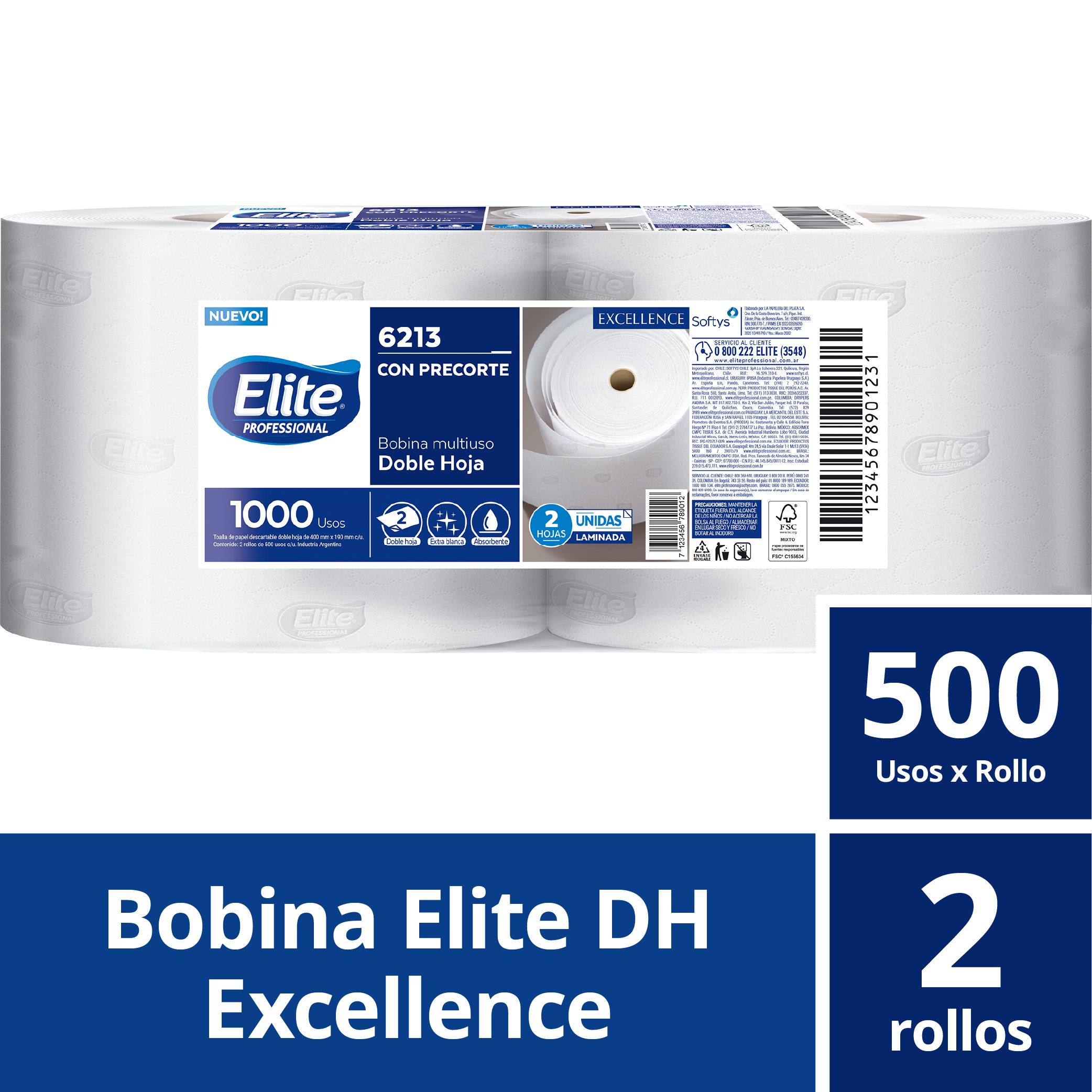 Bobina Multi-uso con precorte Excellence 