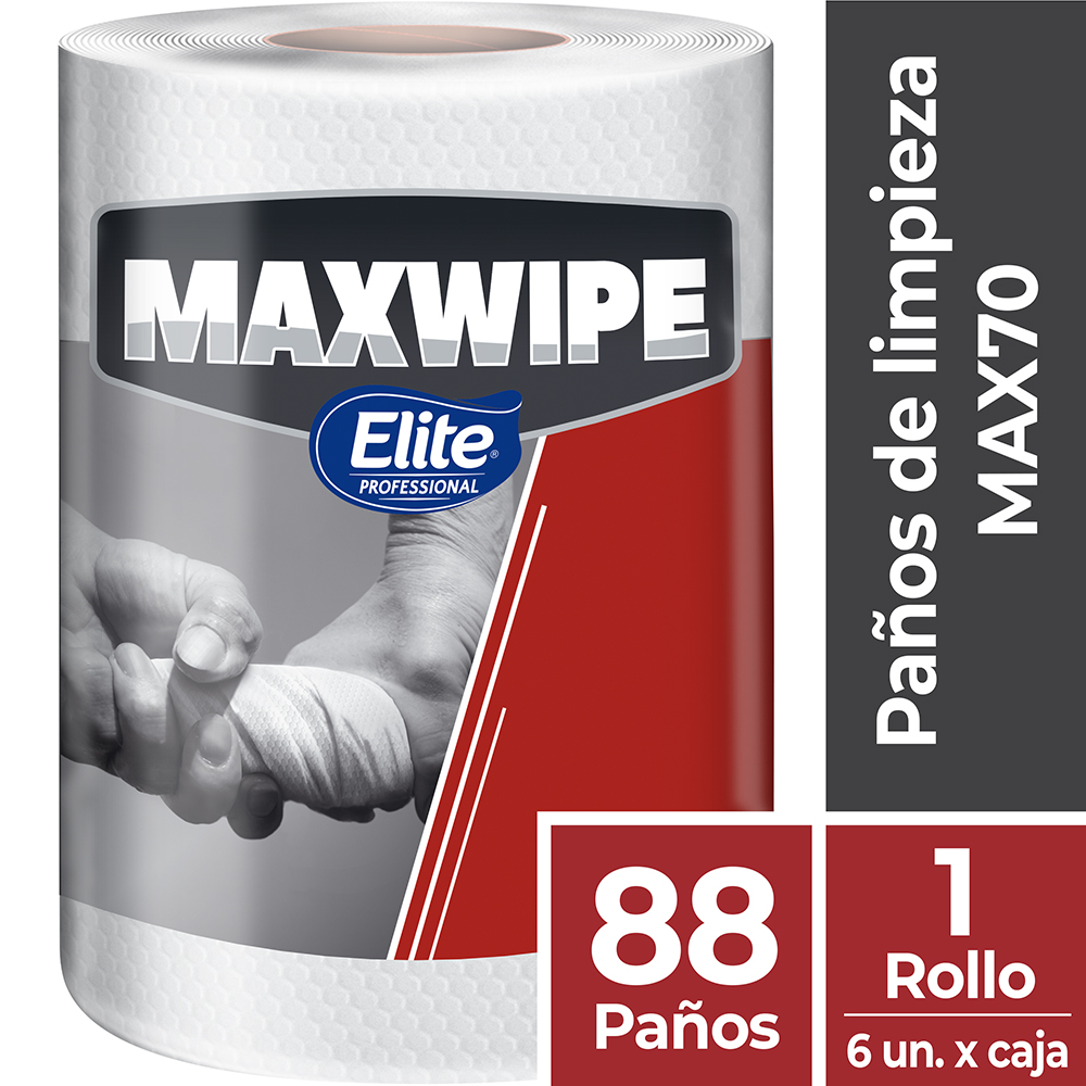 Paños Maxwipe Multiuso Rollo x88