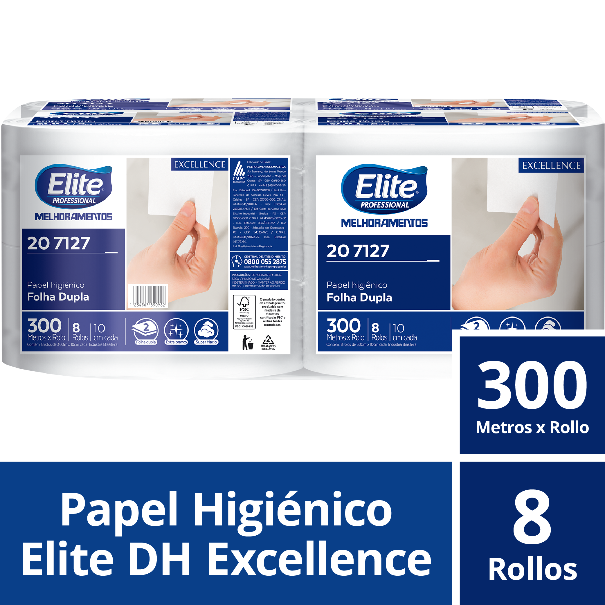 Línea Excellence - Papel Higiénico en Rollo