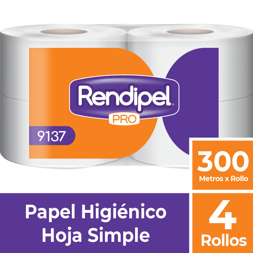 Papel Higiénico en Rollo Rendipel